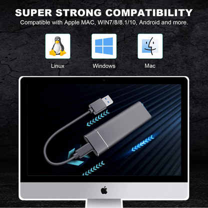 Externe SSD-Schijf USB 3.1 – Ultrasnelle Dataoverdracht voor Onderweg