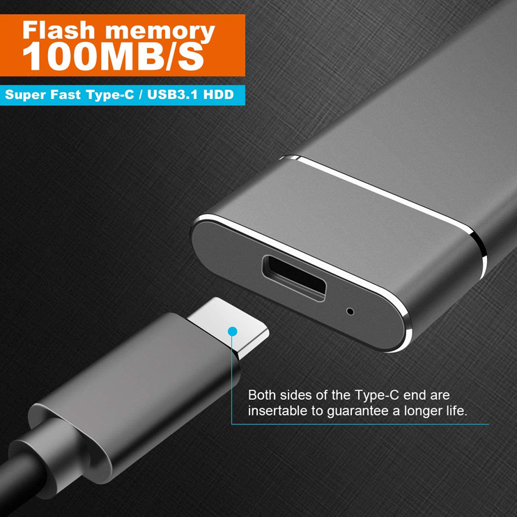 Externe SSD-Schijf USB 3.1 – Ultrasnelle Dataoverdracht voor Onderweg
