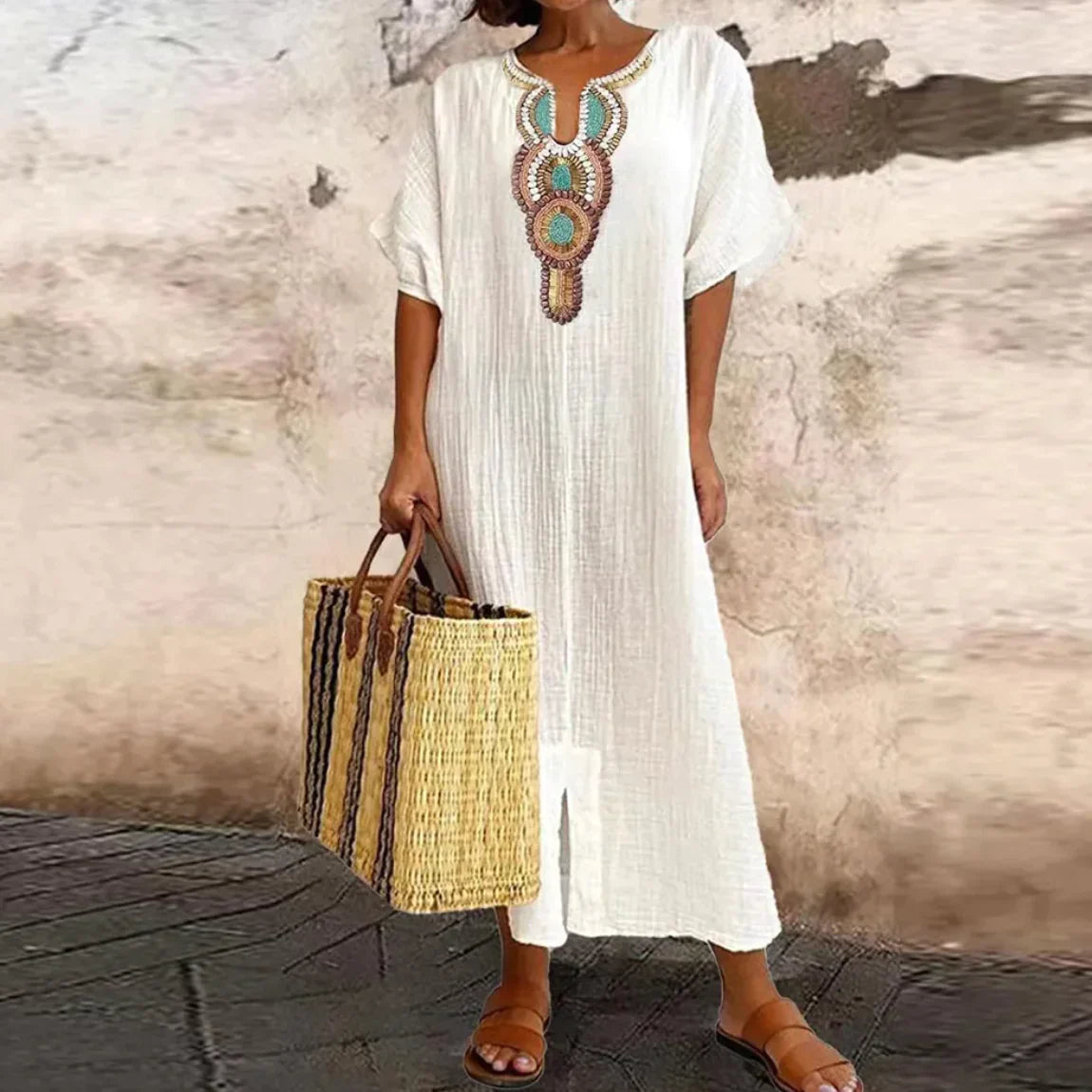 Dames Jurk Stijlvol Elegante Zomerjurk - StudioMarella