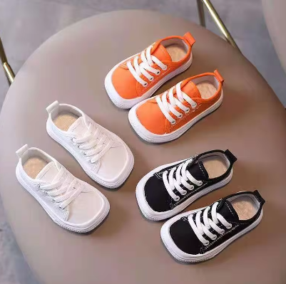 Ergonomische Barvoetschoen voor Kinderen Zwart Wit Oranje Luipaard Maat 21-32 Flexibel Ademend Antislip