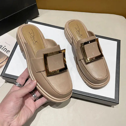 Zomer Slippers Harmonie Stijl Comfortabele Sandalen