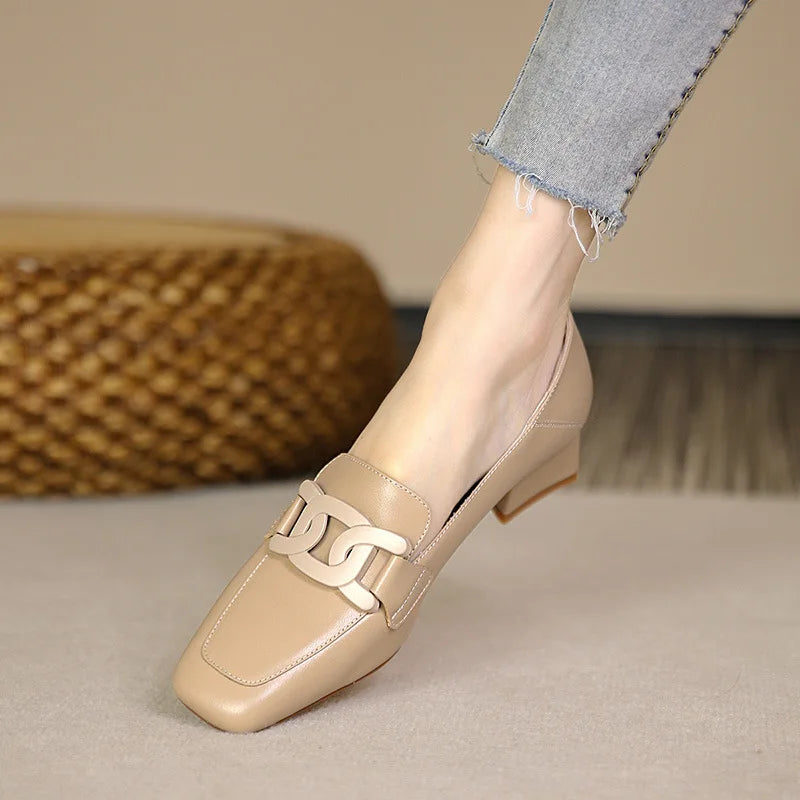 Lage Hak Instappers voor Vrouw Chic Design
