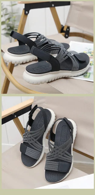 Vrouwen Plus Size Sandalen Comfortabel Zomer - StudioMarella