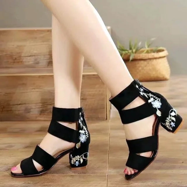Dames Enkel Sandalen met Plateau Zool Comfortabel - StudioMarella