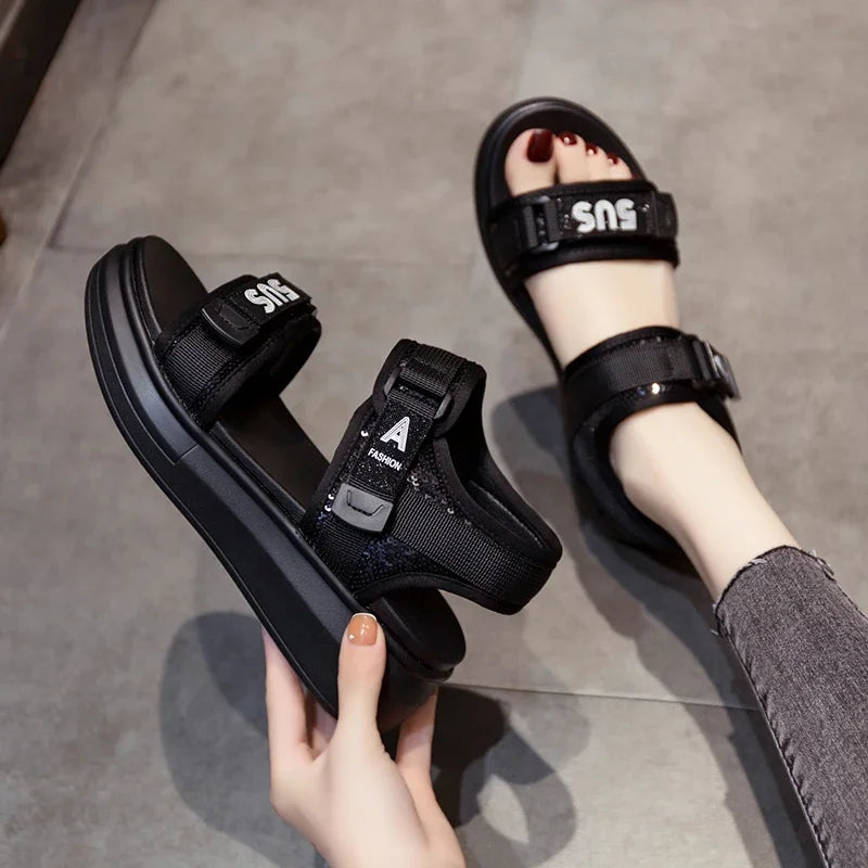 Vrouwen Sandalen Zomer 2024 Breedte Keuze Comfortabel