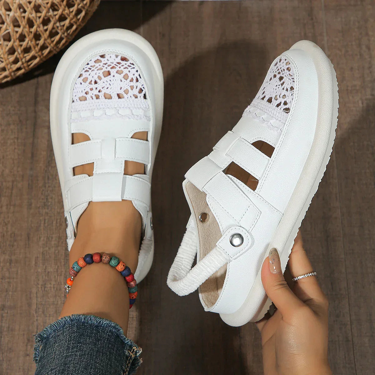 Zomer Sandalen Luxia Platform Hoge Hak - StudioMarella