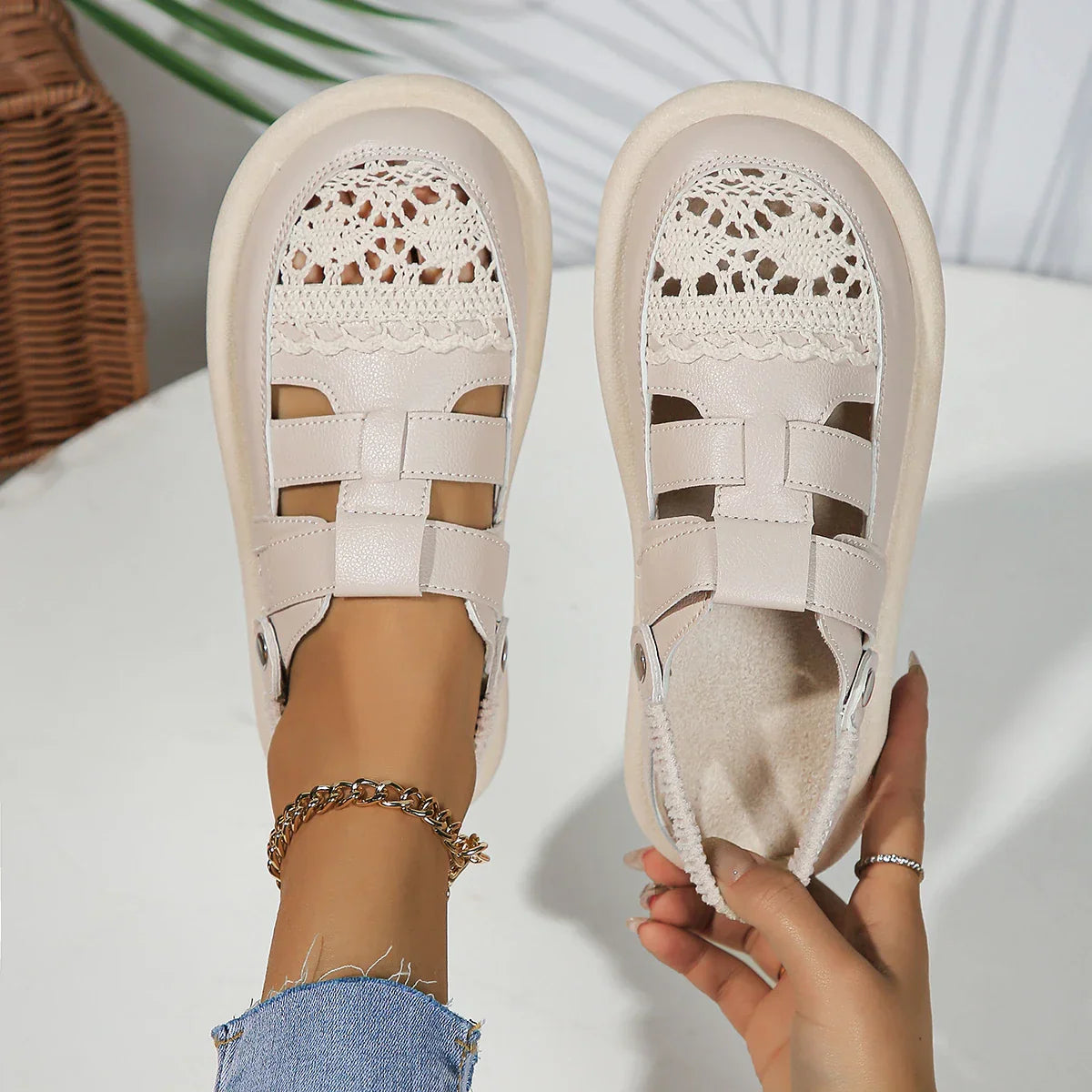 Zomer Sandalen Luxia Platform Hoge Hak