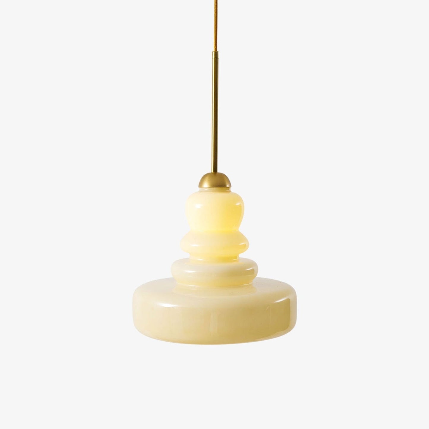 Glazen Hanglamp Industrieel Design Amber & Beige Schoolhouse E26/E27 Fitting Ø30cm voor Woonkamer Keuken Eetkamer