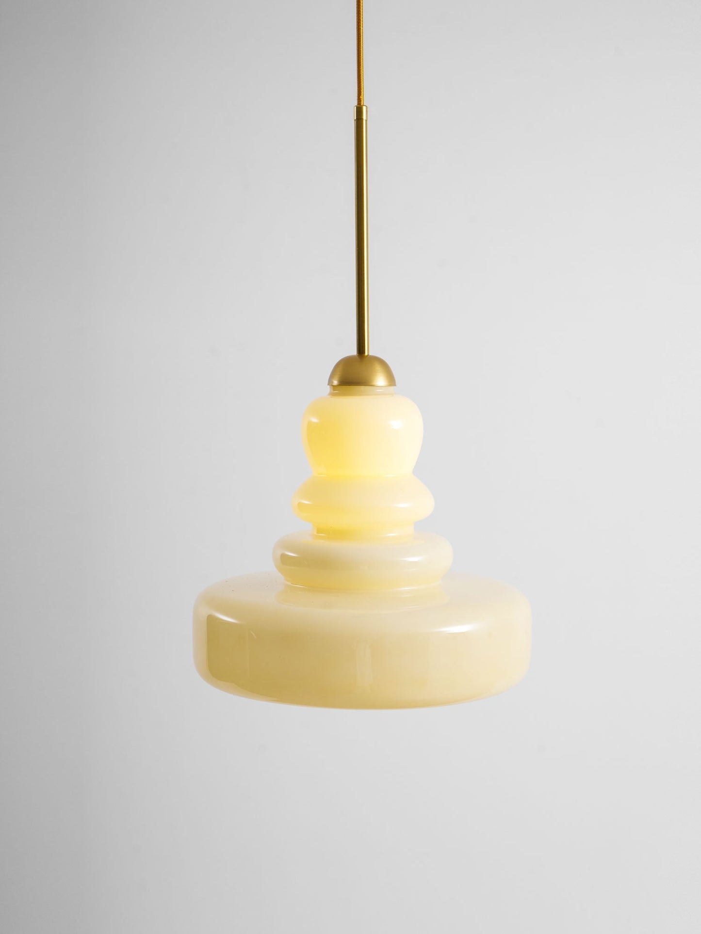 Glazen Hanglamp Industrieel Design Amber & Beige Schoolhouse E26/E27 Fitting Ø30cm voor Woonkamer Keuken Eetkamer