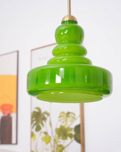 Glazen Hanglamp Industrieel Design Amber & Beige Schoolhouse E26/E27 Fitting Ø30cm voor Woonkamer Keuken Eetkamer