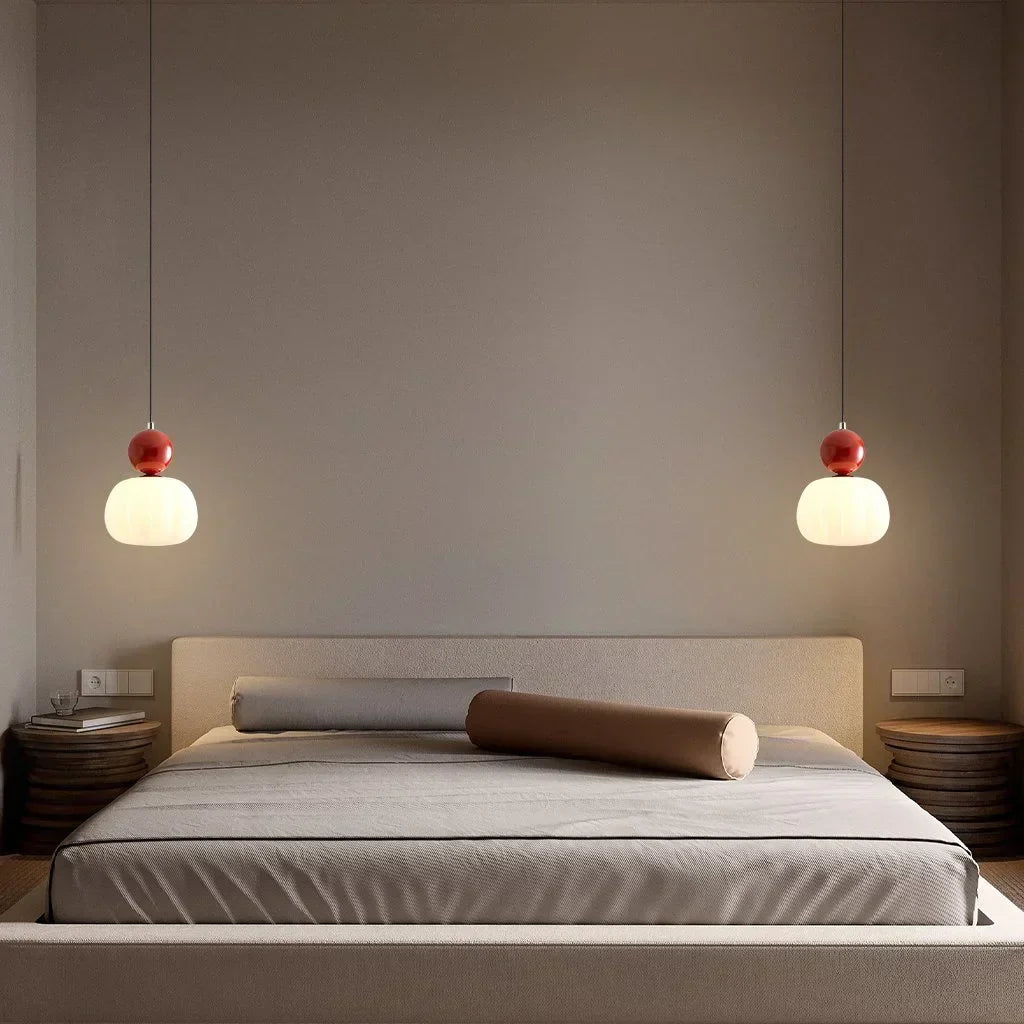 Glazen Hanglamp in Art Deco Stijl – Warm Licht met Luxe Uitstraling