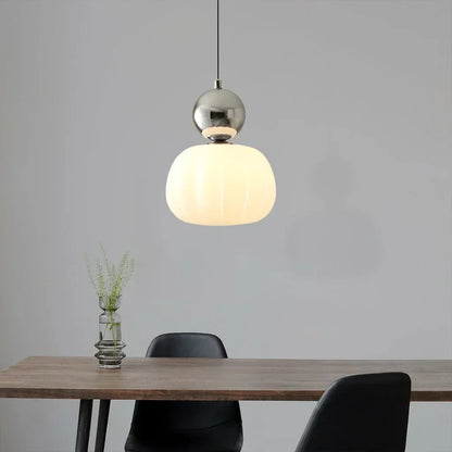 Glazen Hanglamp in Art Deco Stijl – Warm Licht met Luxe Uitstraling