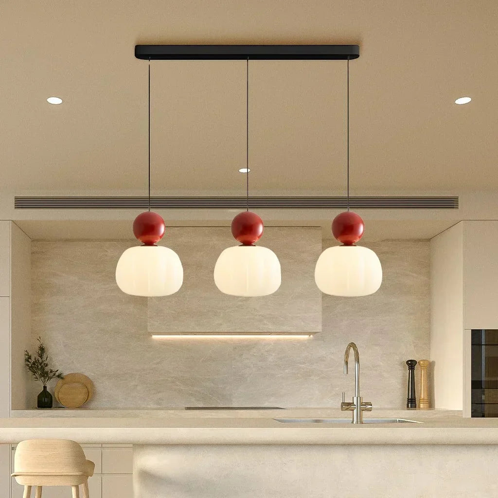 Scullon Hanglamp Metaal PMMA Beige Eettafel Woonkamer Design Verlichting Moderne Hanglamp Glaslook