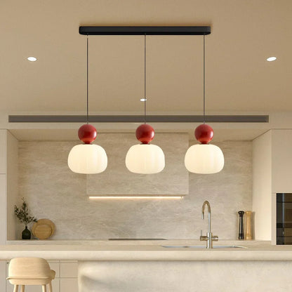Glazen Hanglamp in Art Deco Stijl – Warm Licht met Luxe Uitstraling