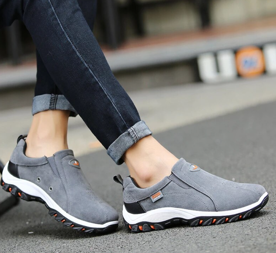 Comfortabele Heren Wandelschoenen met Schokdemping