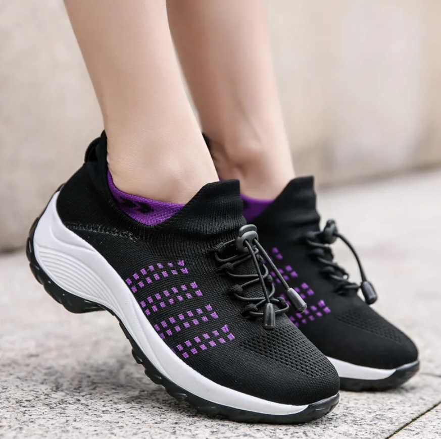 Orthopedische Wandelschoenen met Voetgewelfsteun Ademend Breimesh voor Plantaire Fasciitis Hielspoor Hallux Valgus Artritis