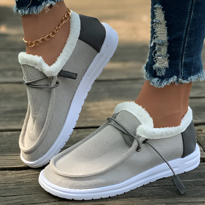 Vrouwelijke Bontschoenen Warm en Luxe