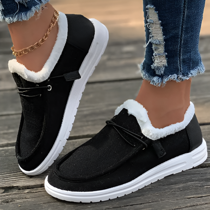 Vrouwelijke Bontschoenen Warm en Luxe