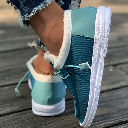 Vrouwelijke Bontschoenen Warm en Luxe