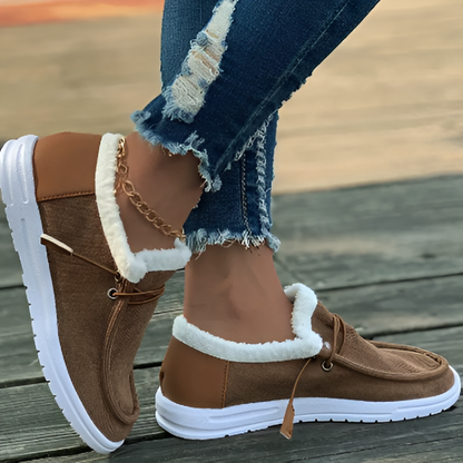 Vrouwelijke Bontschoenen Warm en Luxe