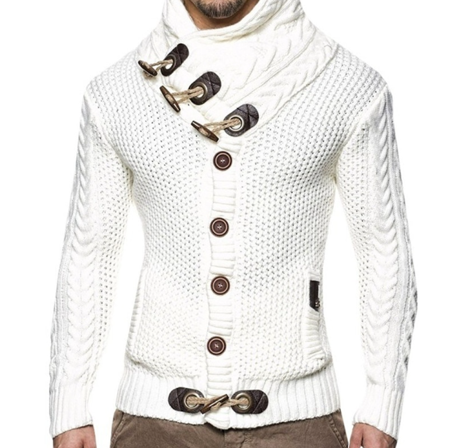 Herenvest Turtleneck Warm en Stijlvol