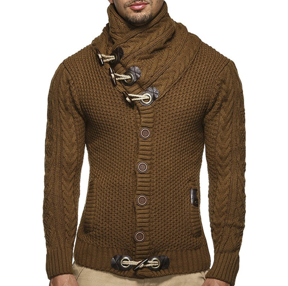 Herenvest Turtleneck Warm en Stijlvol