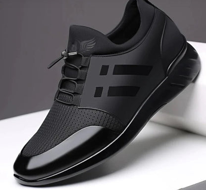 Leren Herenschoenen Comfortabel Orthopedisch Loopcomfort