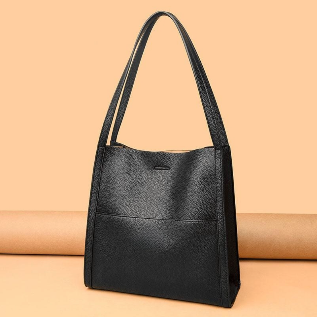 Leren Schoudertas met Magnetische Sluiting – Ruim 55x30cm voor Dagelijks Gebruik – Verkrijgbaar in 5 Stijlvolle Kleuren