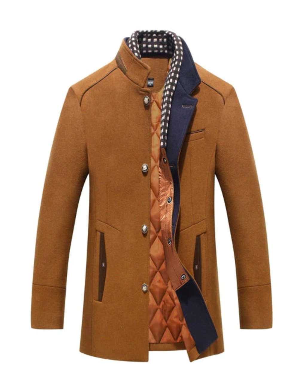 Modewinterjas van Wol - StudioMarella