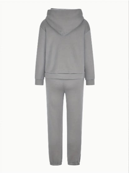 Dames Joggingpak Comfortabel met Kap en Lange Mouwen