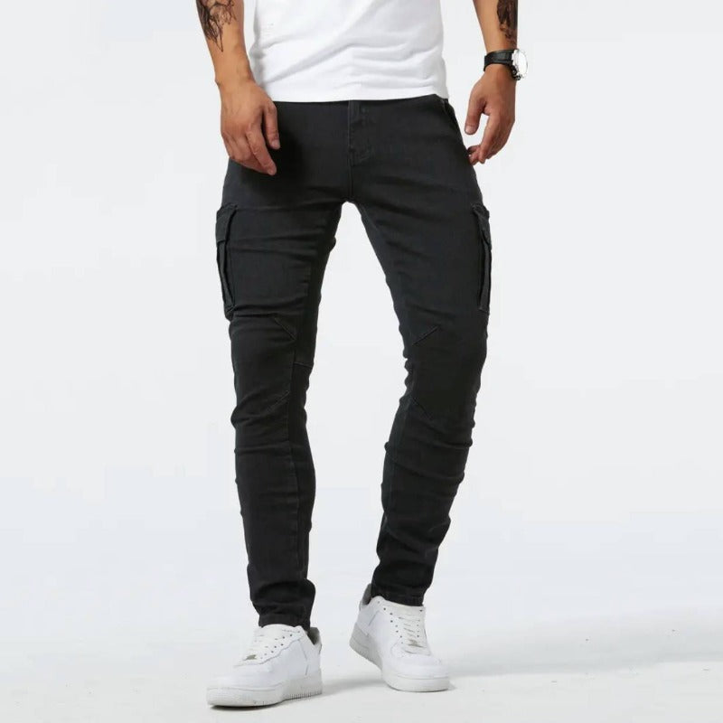 Korte Denim Broeken Stretch Comfortabel voor Mannen