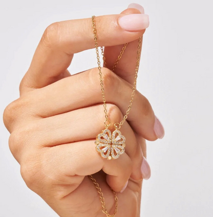 Gouden Ketting Hartsymbool Geluk en Liefde