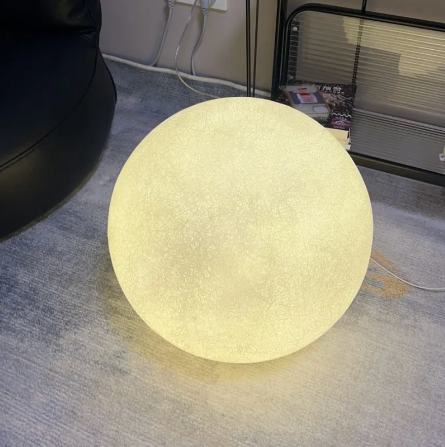 Staande Maanlamp met LED Verlichting - Verstelbare Sfeerverlichting voor Woonkamer en Slaapkamer