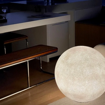 Staande Maanlamp met LED Verlichting - Verstelbare Sfeerverlichting voor Woonkamer en Slaapkamer