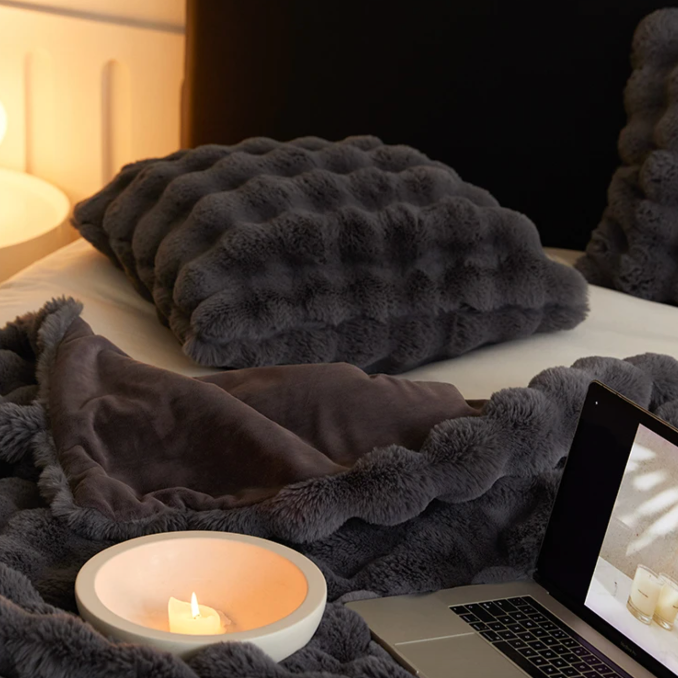 Zachte Imitatiebont Plaid - Pluizige Warme Deken voor Bank en Bed - 160x200 cm