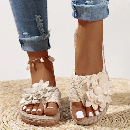 Zomerschoenen Mocassins Comfortabel Geweven Leer