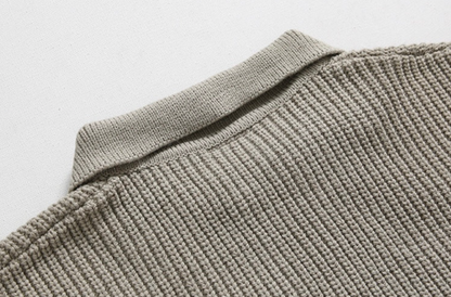 Heren Trui Kwart Rits – Comfortabel en Klassiek