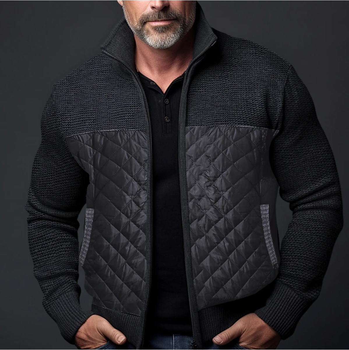 Herenjas Warm en Comfortabel voor Herfst en Winter
