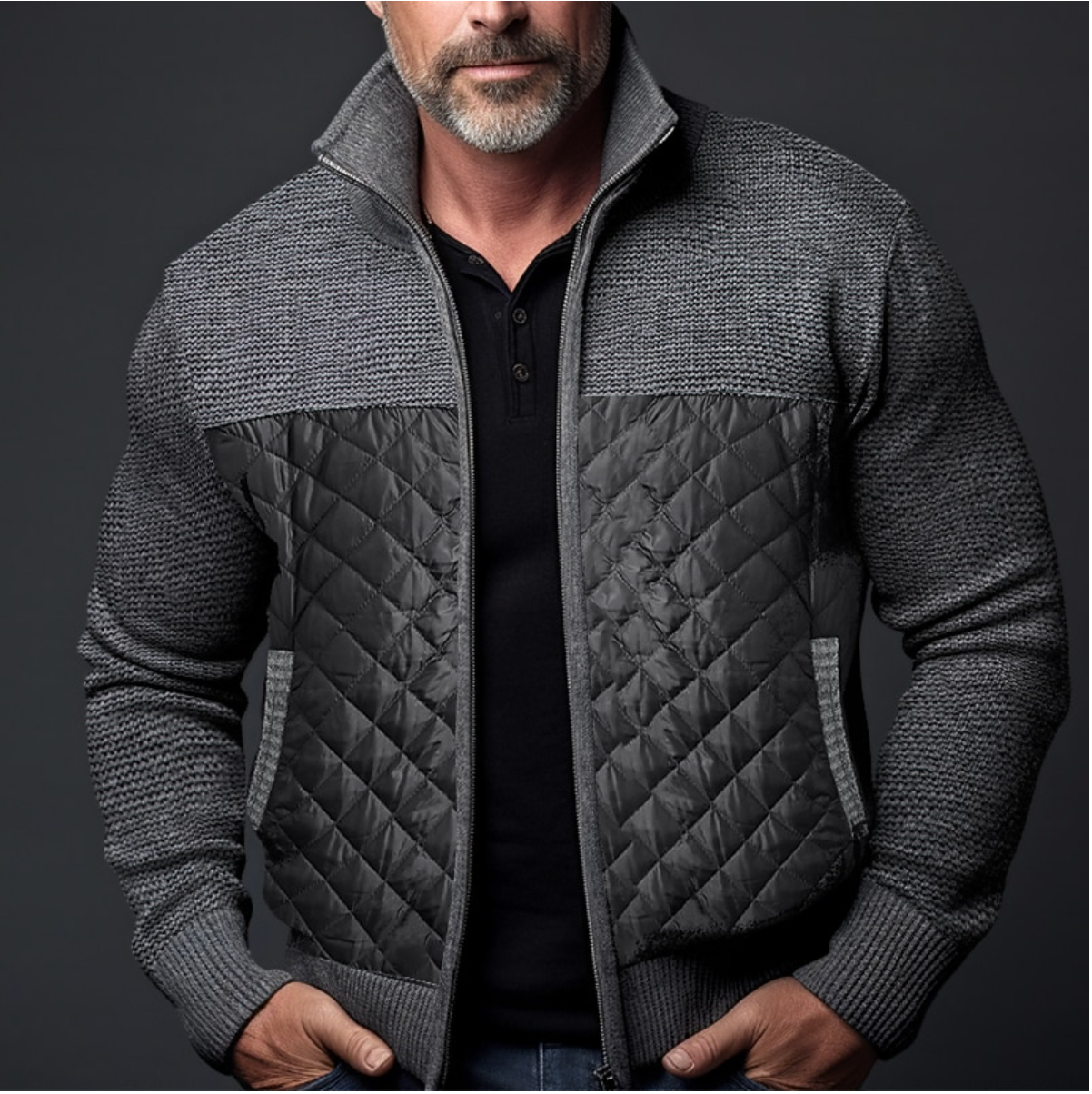 Herenjas Warm en Comfortabel voor Herfst en Winter
