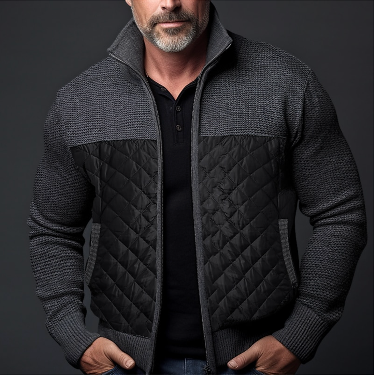 Herenjas Warm en Comfortabel voor Herfst en Winter
