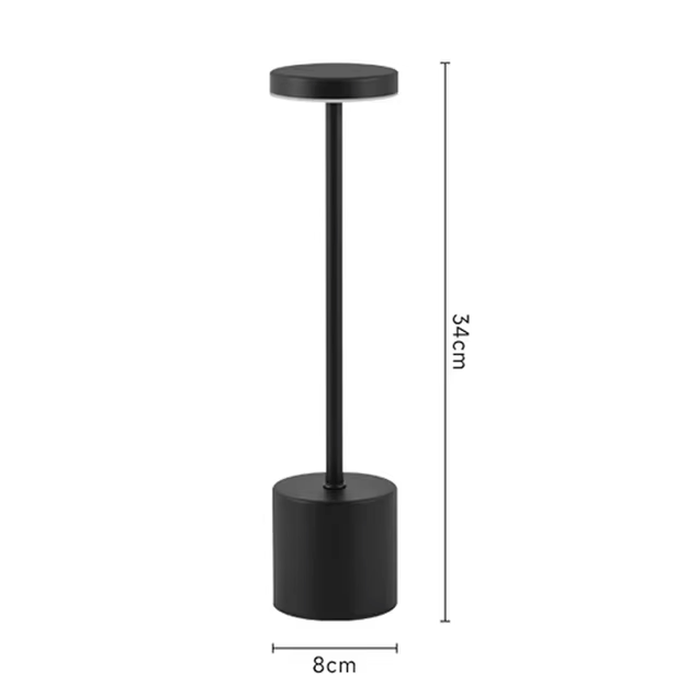 LED Tafellamp Draadloos Oplaadbaar met Touch Sensor – Dimbare Design Tafellamp