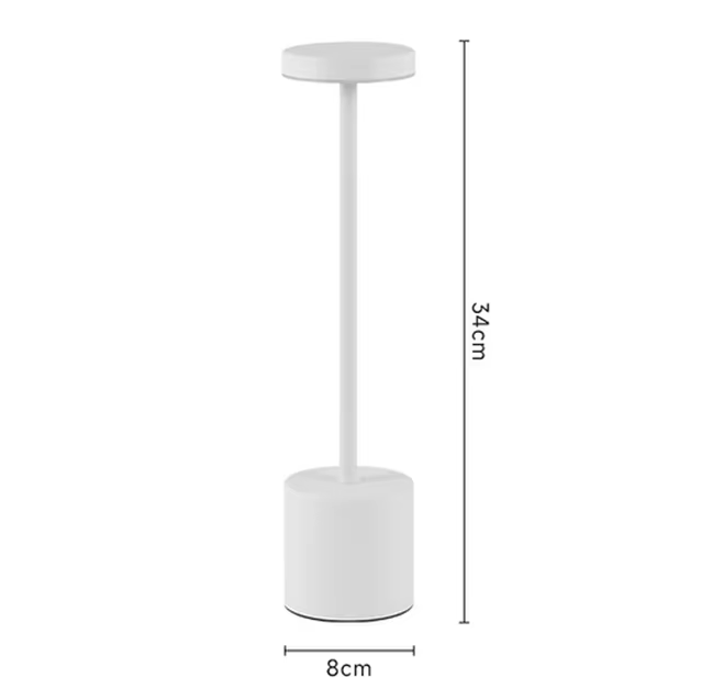 LED Tafellamp Draadloos Oplaadbaar met Touch Sensor – Dimbare Design Tafellamp