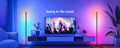 Slimme RGB Vloerlamp 150cm Dream Kleur Dimbaar App Bluetooth