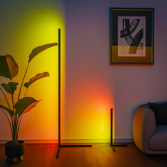 Slimme RGB Vloerlamp 150cm Dream Kleur Dimbaar App Bluetooth