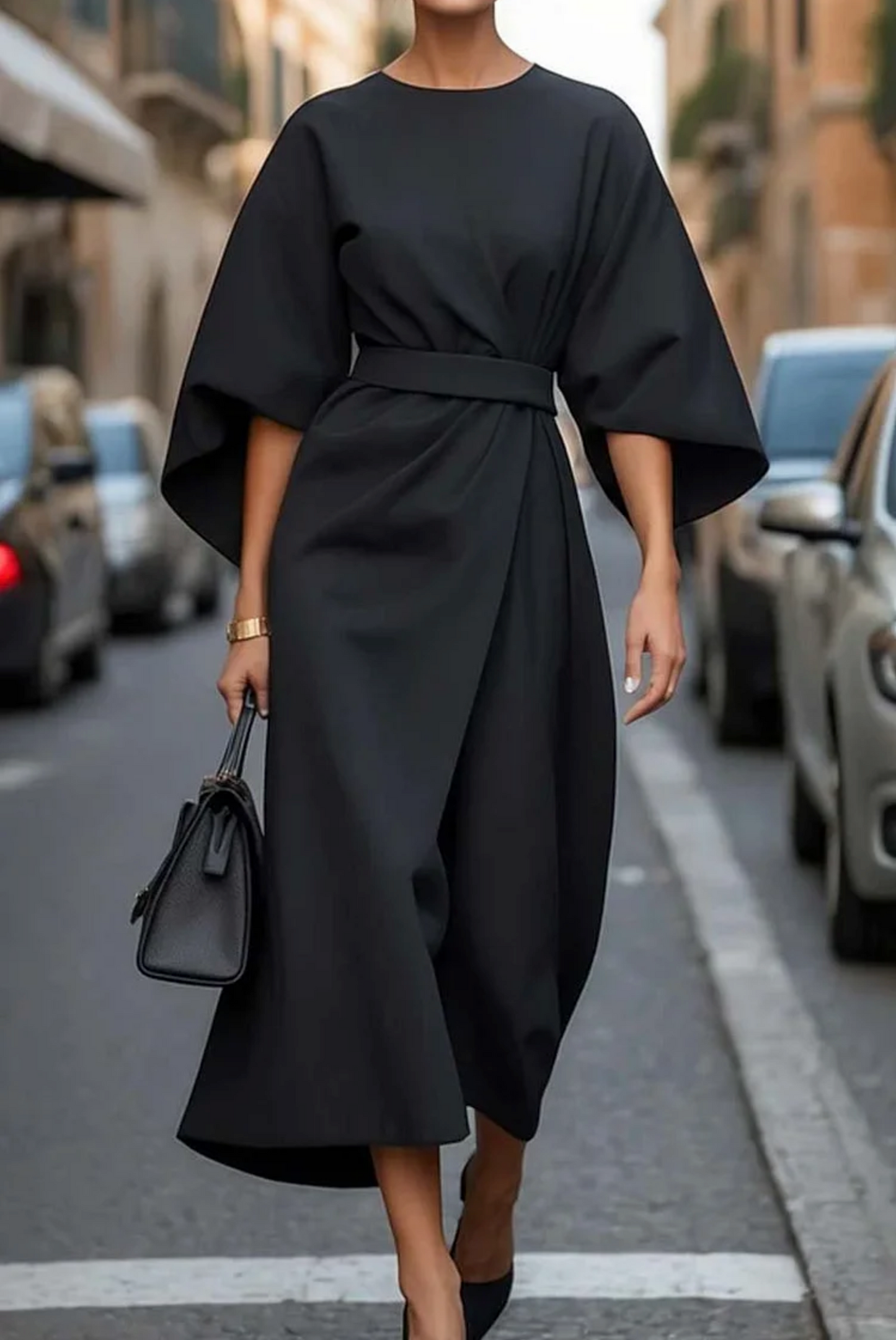 Dames Jurk Tijdloze Elegante Stijl