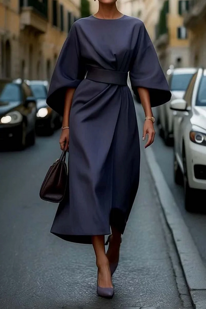Dames Jurk Tijdloze Elegante Stijl