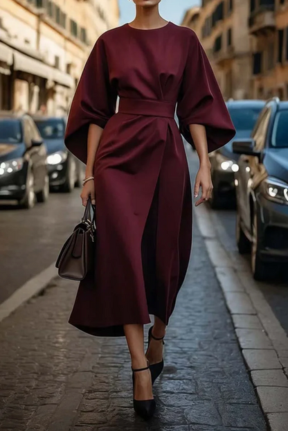Dames Jurk Tijdloze Elegante Stijl