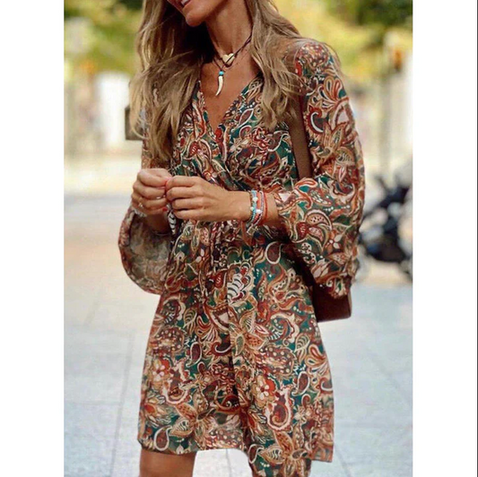 Boho Zomerjurk Lange Vrouwenjurk Zomerse Stijl - StudioMarella