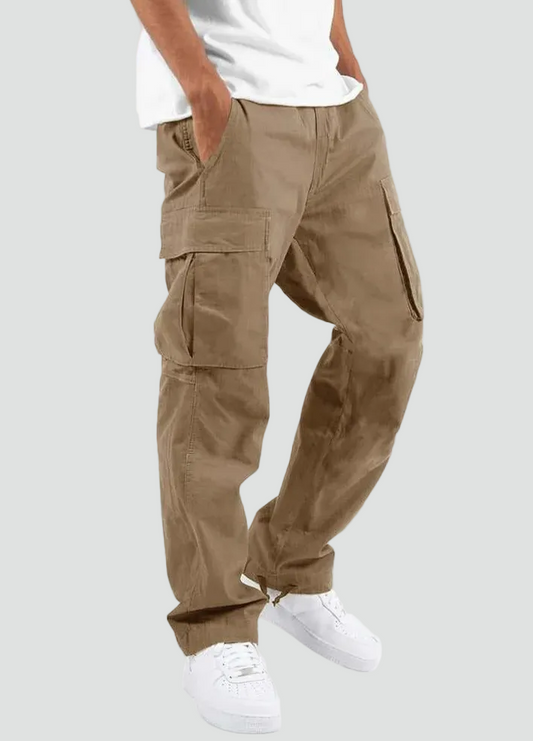 Heren Cargo Broek Met Veel Zakken Relax Fit - StudioMarella