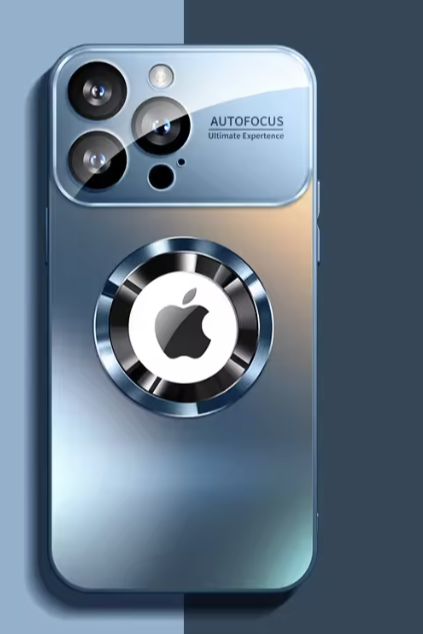 Magnetische Telefoonhoes met Glanzende Spiegel Afwerking voor iPhone | MagSafe Compatibel